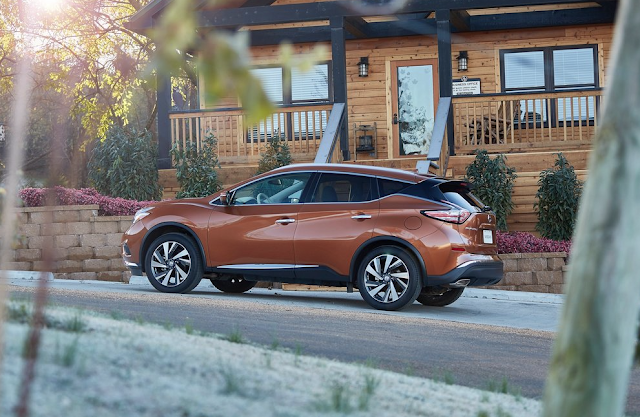Murano 2016 Nissan Murano orange