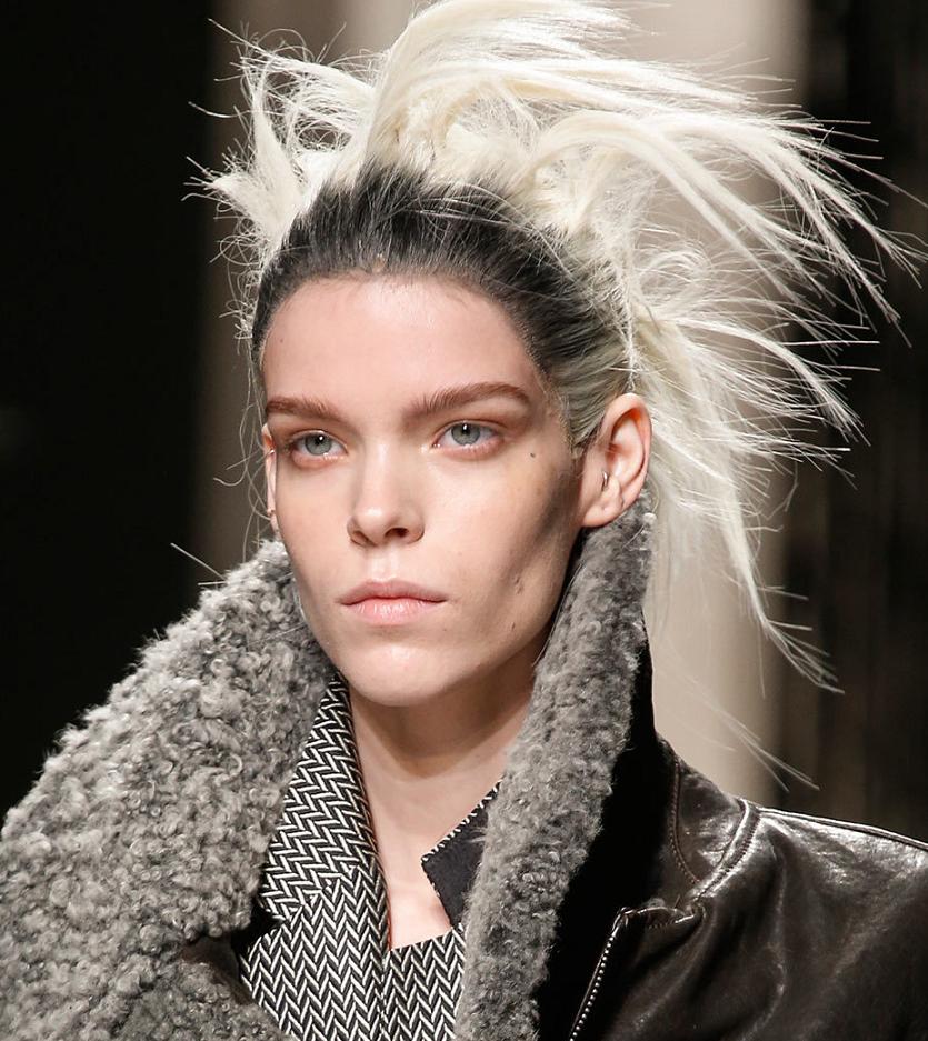 Fashion & Lifestyle: Hairstyle of the Day... Haider Ackermann Fall 2013 ...