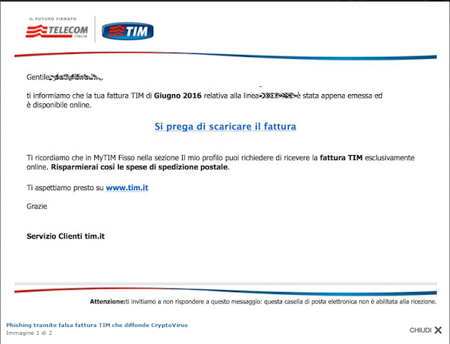 PDF FATTURA TELECOM SCARICA