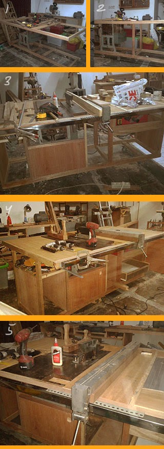 Build My Workbench, Planer, Table Saw, Fences with T-Square