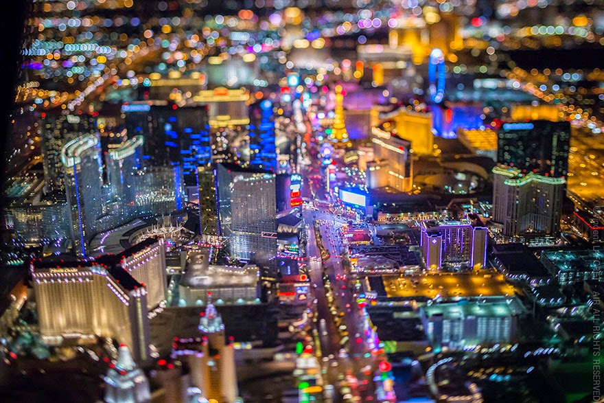 Las Vegas From 10,800 Feet Up Looks Like Nothing You’ve Seen Before