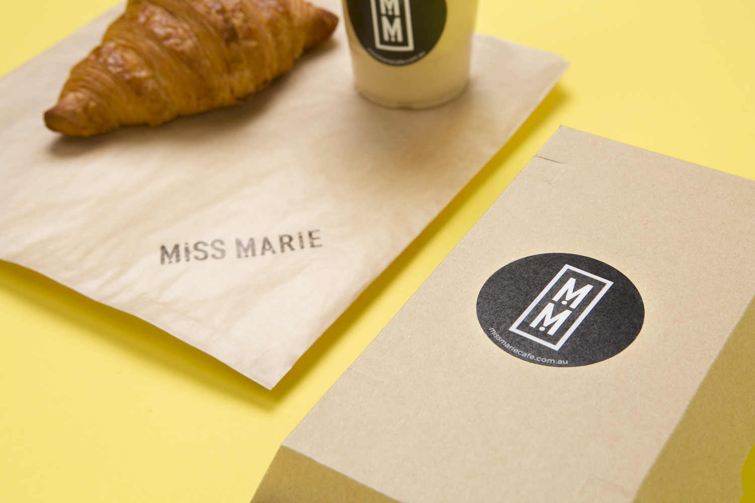 Miss Marie Cafe Build Identity Past Times Lbd Studio