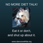 No Diet Talk!