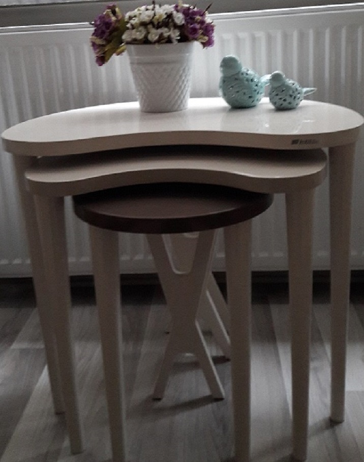 Üçlü Zigon Sehpa Modeli Kadın Hobi Örgü Yemek Tarifleri