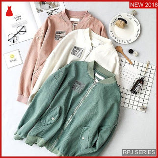 RPJ256S199 Model Sweater Basaro Cantik Jaket Wanita
