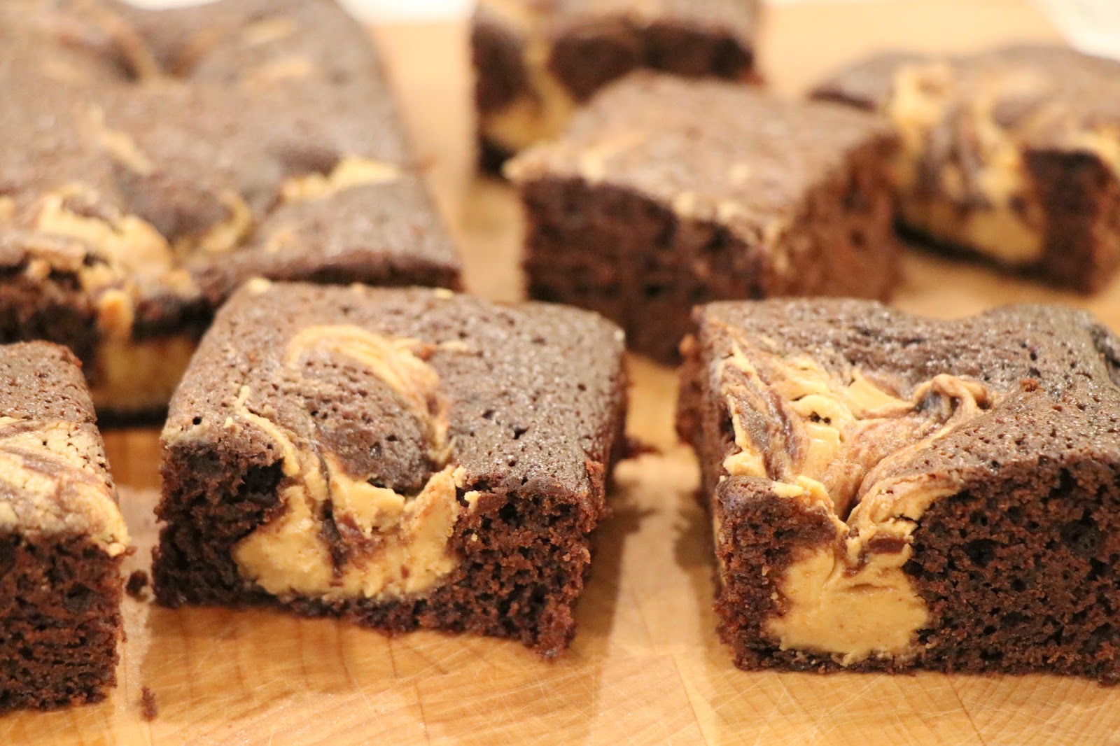 Mennonite Girls Can Cook Chocolate Peanut Butter Brownies (LowSugar)