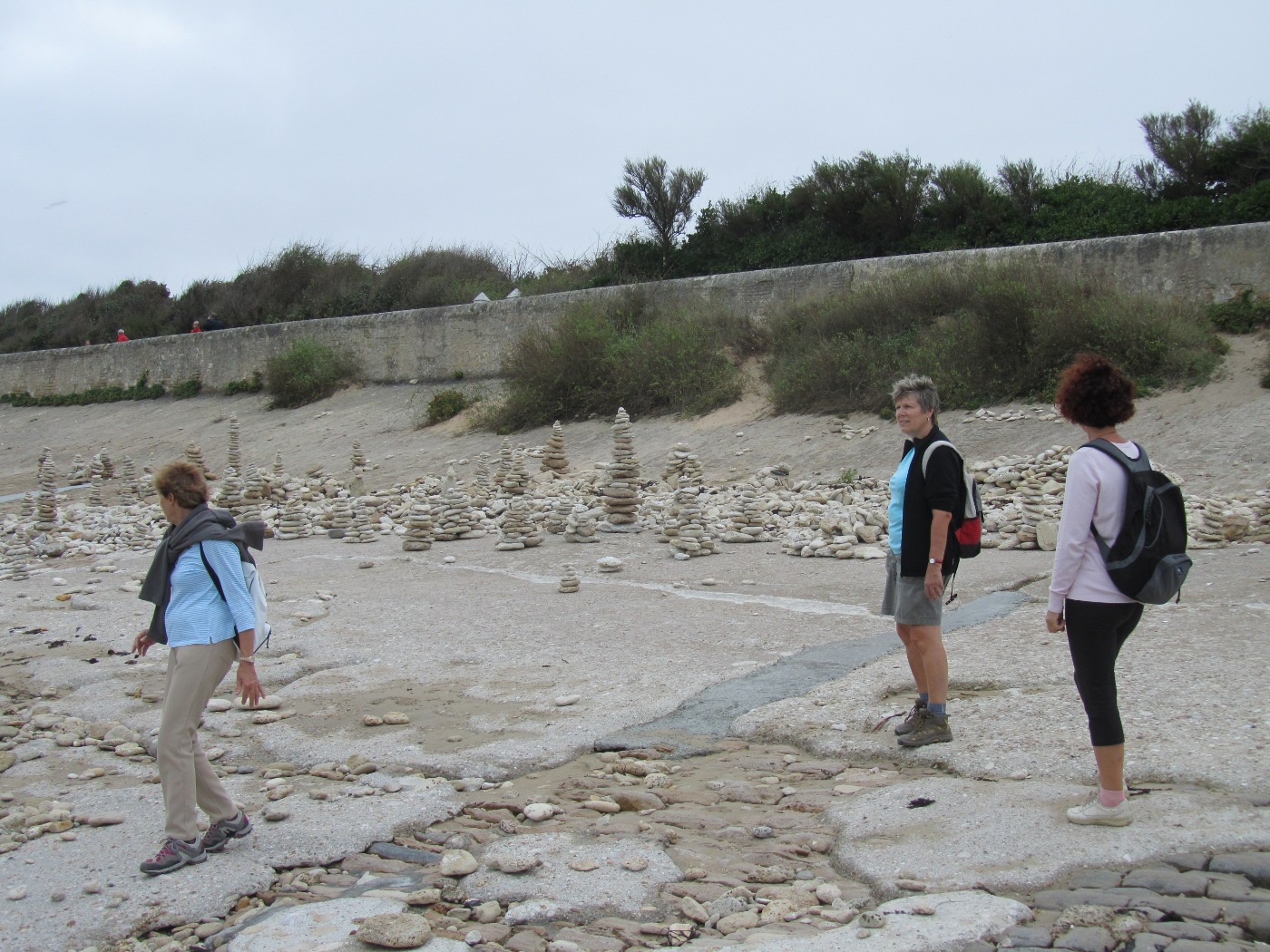 Balades sur plages autour de l'ile de Ré : Plage de la Grange à Ars