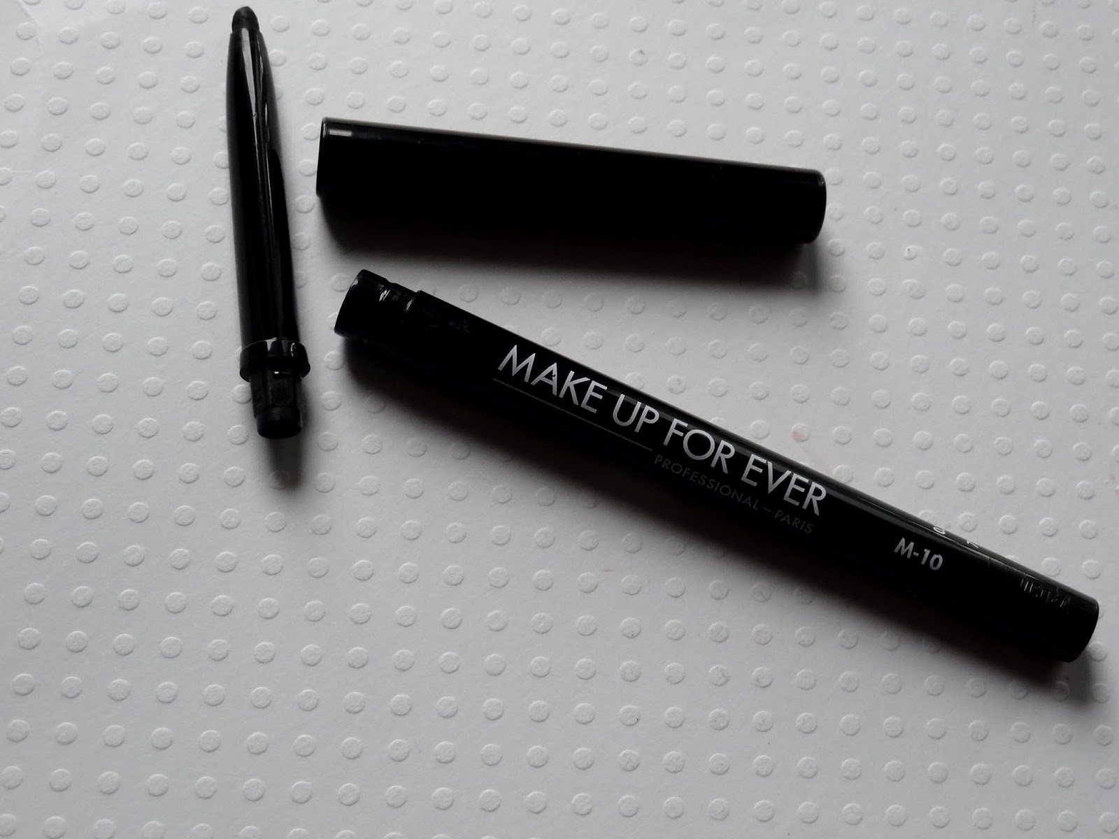 make up for ever eyeliner in m10 Review, Photos & Swatches