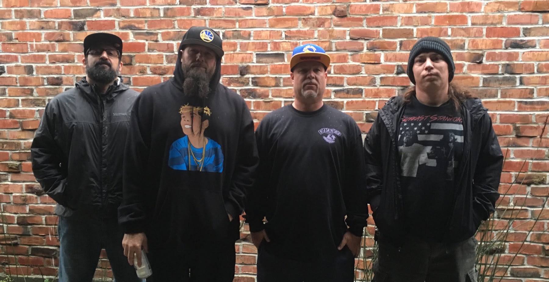 West Bay Hardcore O.G.'s Dan Lactose, Frank Ripple, Kurlee Daddee & Cris R.  Join Forces As HARD FOUL (Live On KFJC