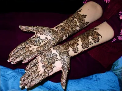 latest bridal mehndi design
