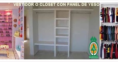 Productos Maderables de Cuale: Como hacer un Closet o vestidor con