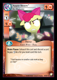 My Little Pony Apple Bloom, Re-Markable Equestrian Odysseys CCG Card