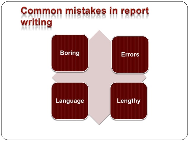 EOI CARTAGENA C1 y C2 INGLÉS: Typical mistakes in Reports