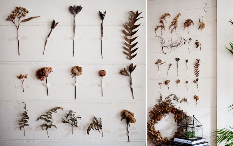 ideas de como añadir flores en tu hogar