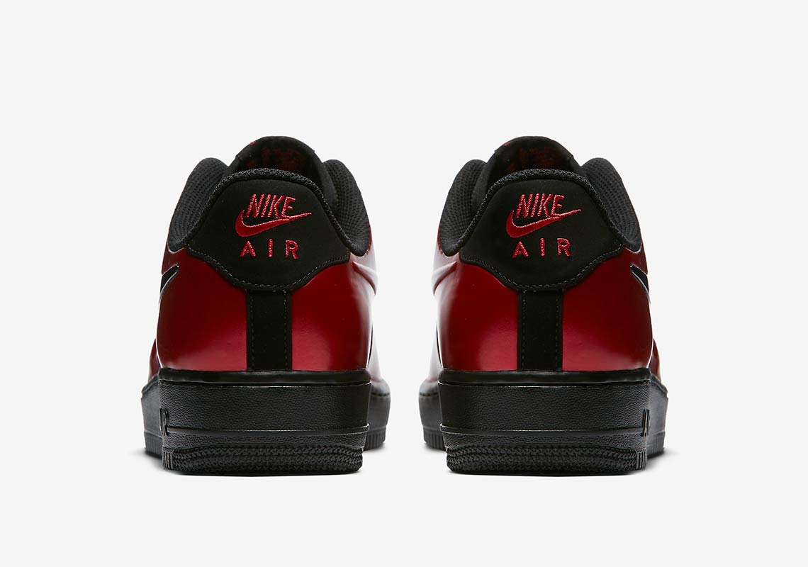 Nike air force one 2025 foamposite red