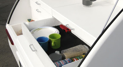 Tiny Yellow Teardrop: Featured Teardrop: Nest Egg Trailers