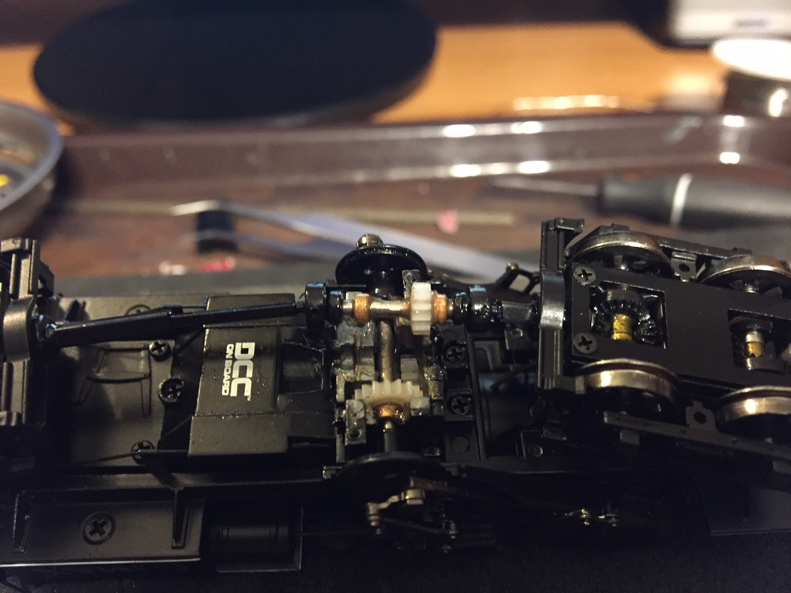 Geared Steam: Bachmann HO Scale Climax Disassembly