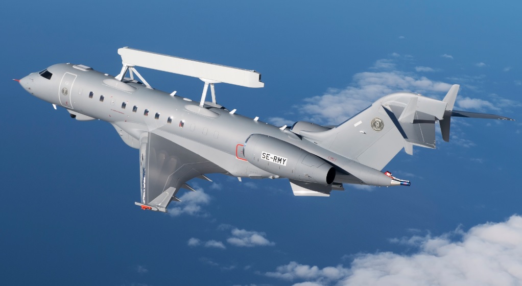 Saab entregó el cuarto avión GlobalEye AEW&C a los Emiratos Árabes Unidos