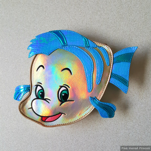 Danielle Nicole Disney Flounder Little Mermaid fish bag Danielle Nicole Disney Flounder Little Mermaid fish bag