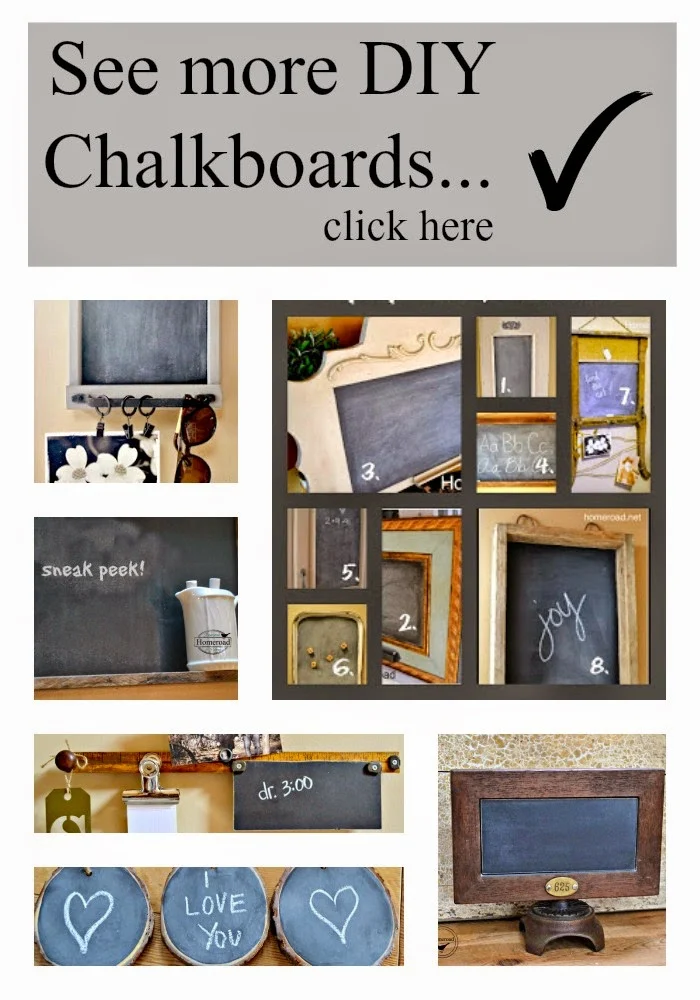 collage of chalkboard ideas