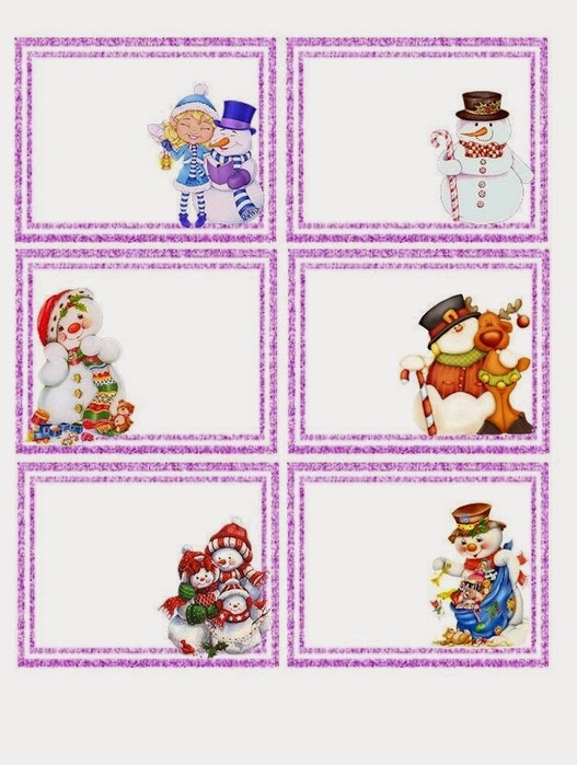 Sweet Christmas Labels, Toppers and Tags in Different Styles. Sweet Christmas Labels, Toppers and Tags in Different Styles.