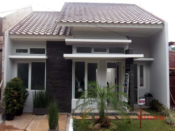 Model dan Gambar Rumah Minimalis Satu Lantai Tampak Depan Dengan
