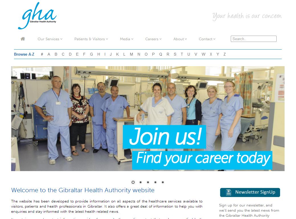 CampoPulse Gibraltar Health Authority launches new website