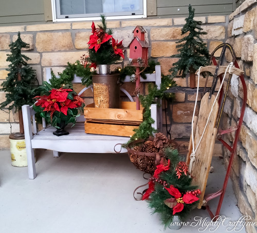 MightyCrafty: Christmas Front Porch: 2013
