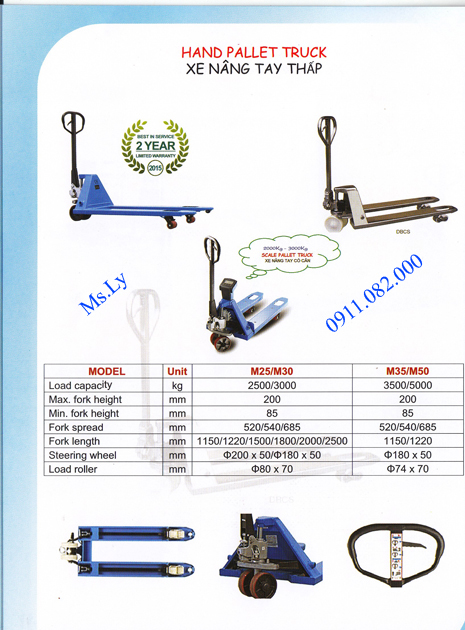 Xe nâng Eoslift các loại, giá cạnh tranh thị trường.