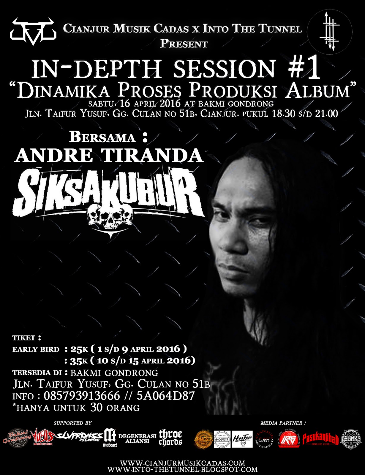 InDepth Session 1 &quot;Dinamika Proses Produksi Album