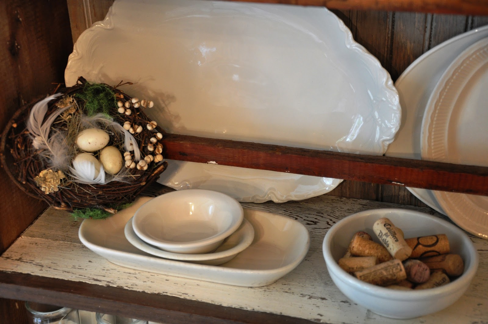 Serendipity Refined Blog: Farm House Shelves - Reclaimed Barn wood