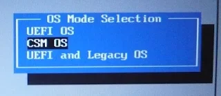 OS Mode Selection