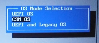 OS Mode Selection OS Mode Selection