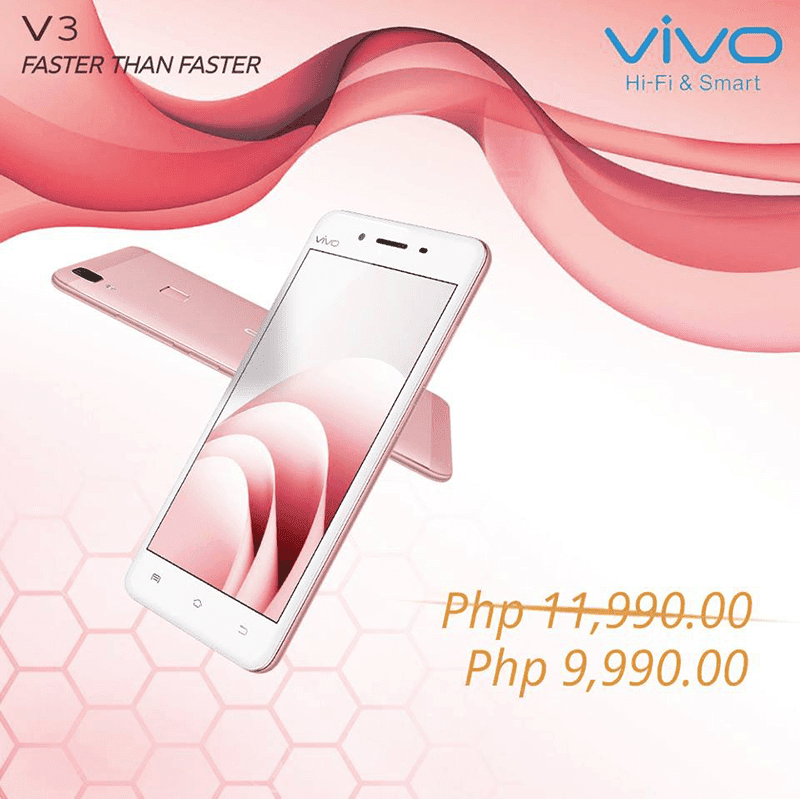 Vivo V3 Gets A Price Cut, Down To 9990 Pesos Only!