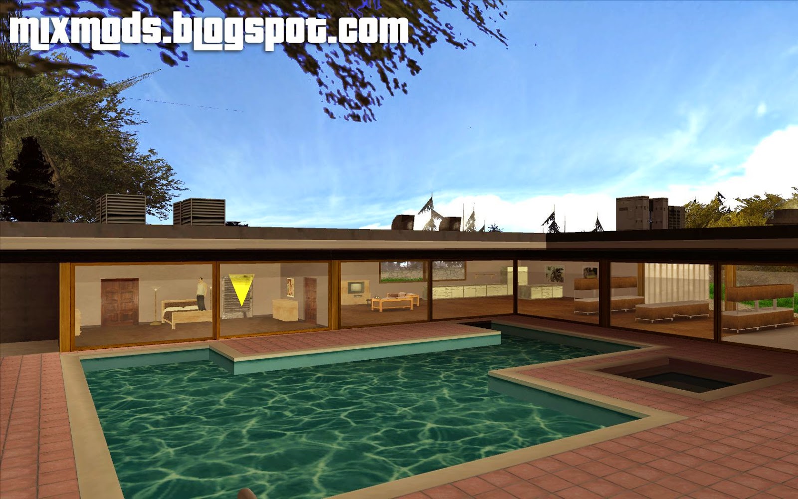 SA] Beach Club Safehouse Fixed (casa na praia) - MixMods