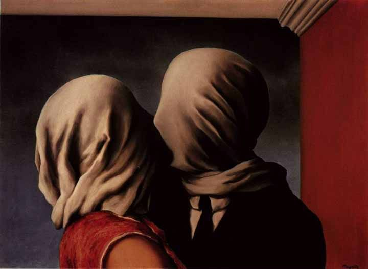 Magritte - Les amants