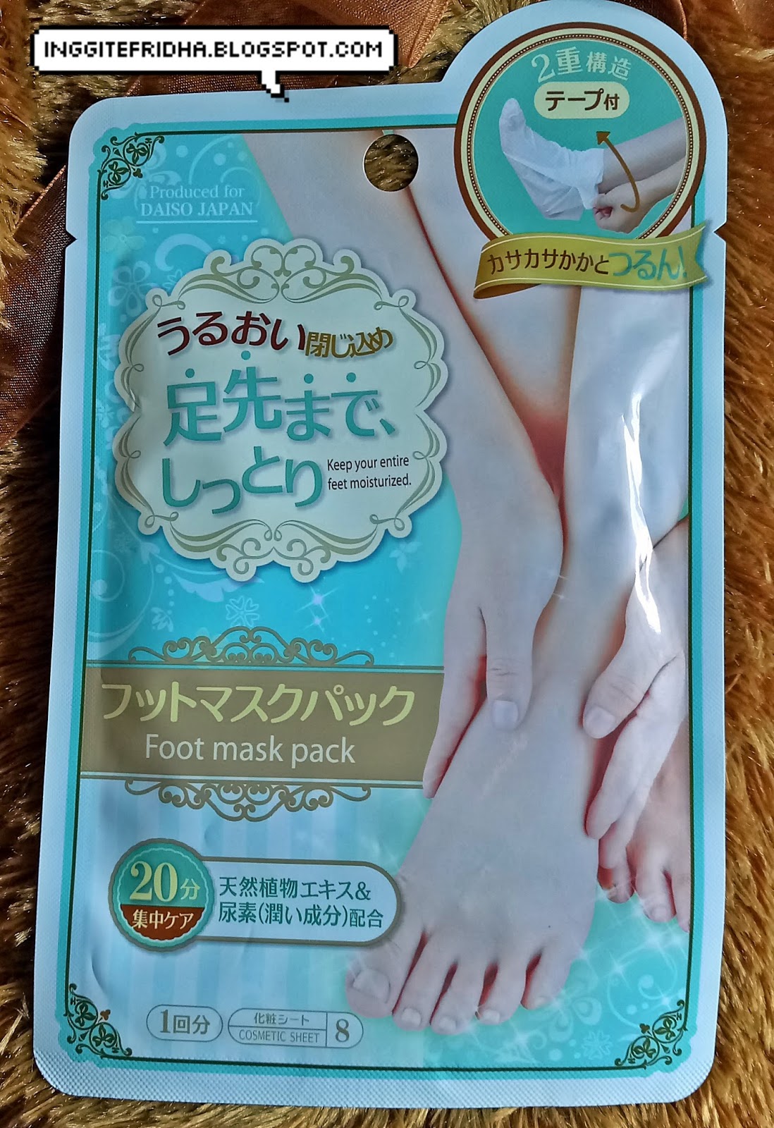 Daiso Japan Foot Mask Pack Hello, Gyt!