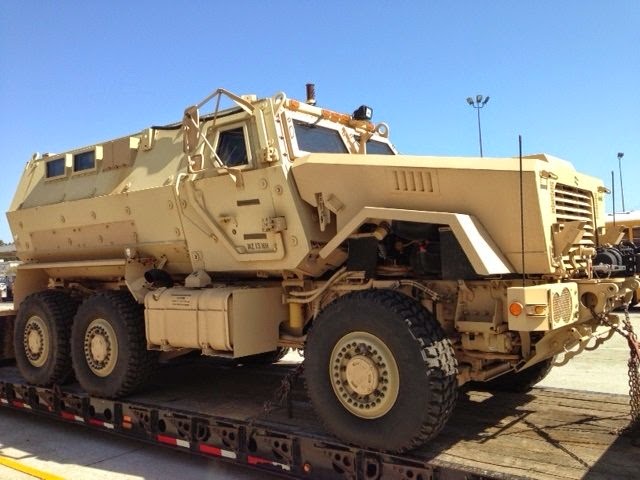 Carrying a Flag: San Diego School District Gets New MRAP from Feds