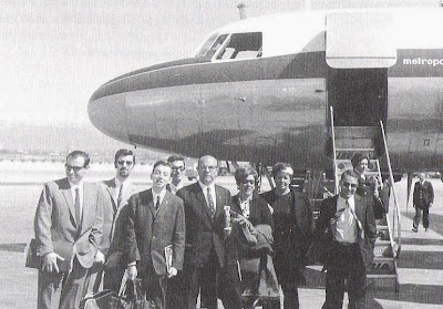 Equipo del Clun Ajedrez Tarragona en Palma de Mallorca en 1970