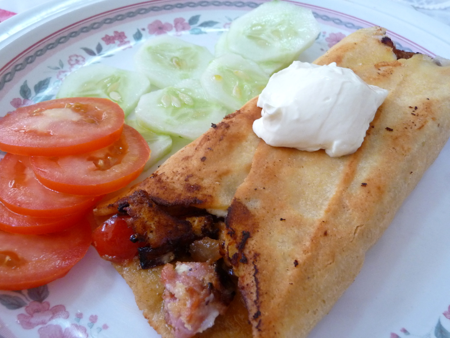 MEXICAN CHICKEN BURRITOS