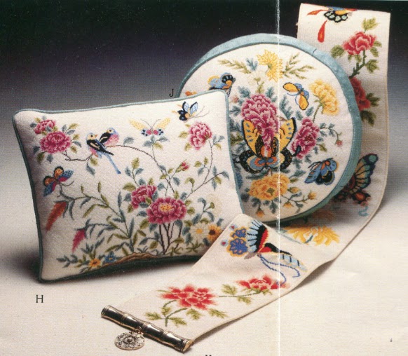 KATE DICKERSON NEEDLEPOINT COLLECTIONS: * Finished pieces