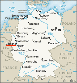 koln karta Christopher's Expat Adventure: Cologne, Germany koln karta