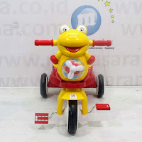 sepeda roda tiga tajimaku katak Yellow