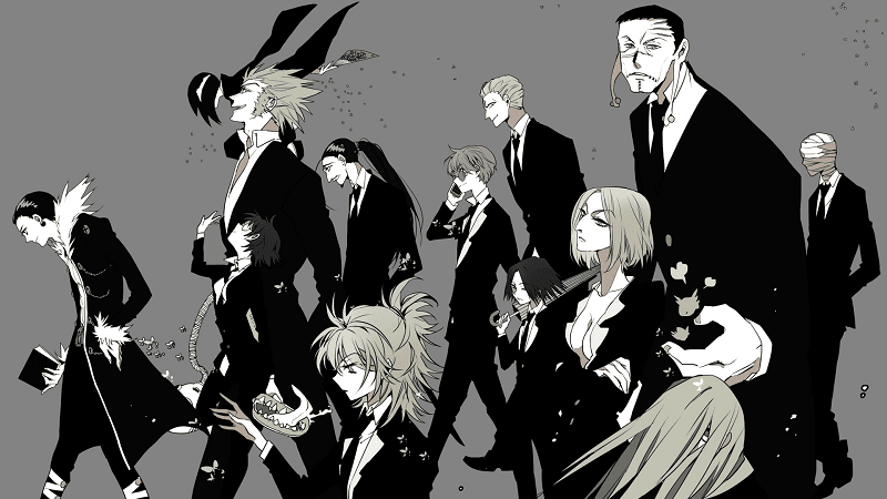 Profil Lengkap 13 Anggota Genei Ryodan (Phantom Troupe) Genei Ryodan atau Phantom Troupe ialah suatu kelompok organisasi di anime Profil Lengkap 13 Anggota Genei Ryodan (Phantom Troupe)