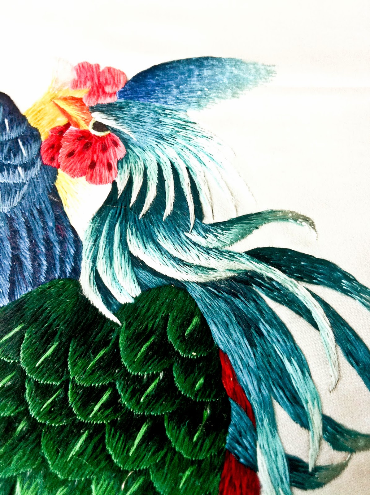 Kasia Jacquot Textile Folk Artist Exquisite Korean embroidery