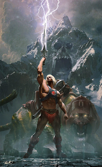he-man masters of the universe art