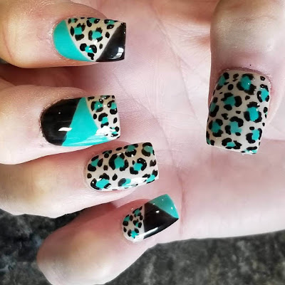 Uñas decoradas con animal print Uñas decoradas con animal print