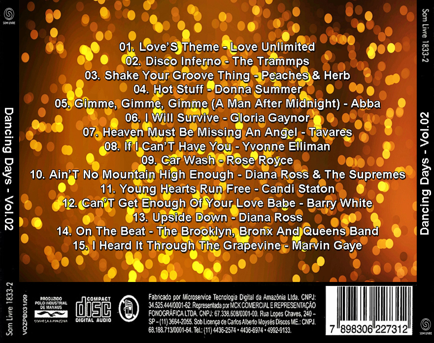 MUSICAS SEM LINK PROTETOR Download CD Baixar Dancing Days Vol.02