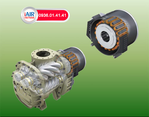 máy nén khí j2e-III công cụng của tinh dầu hoa hồng