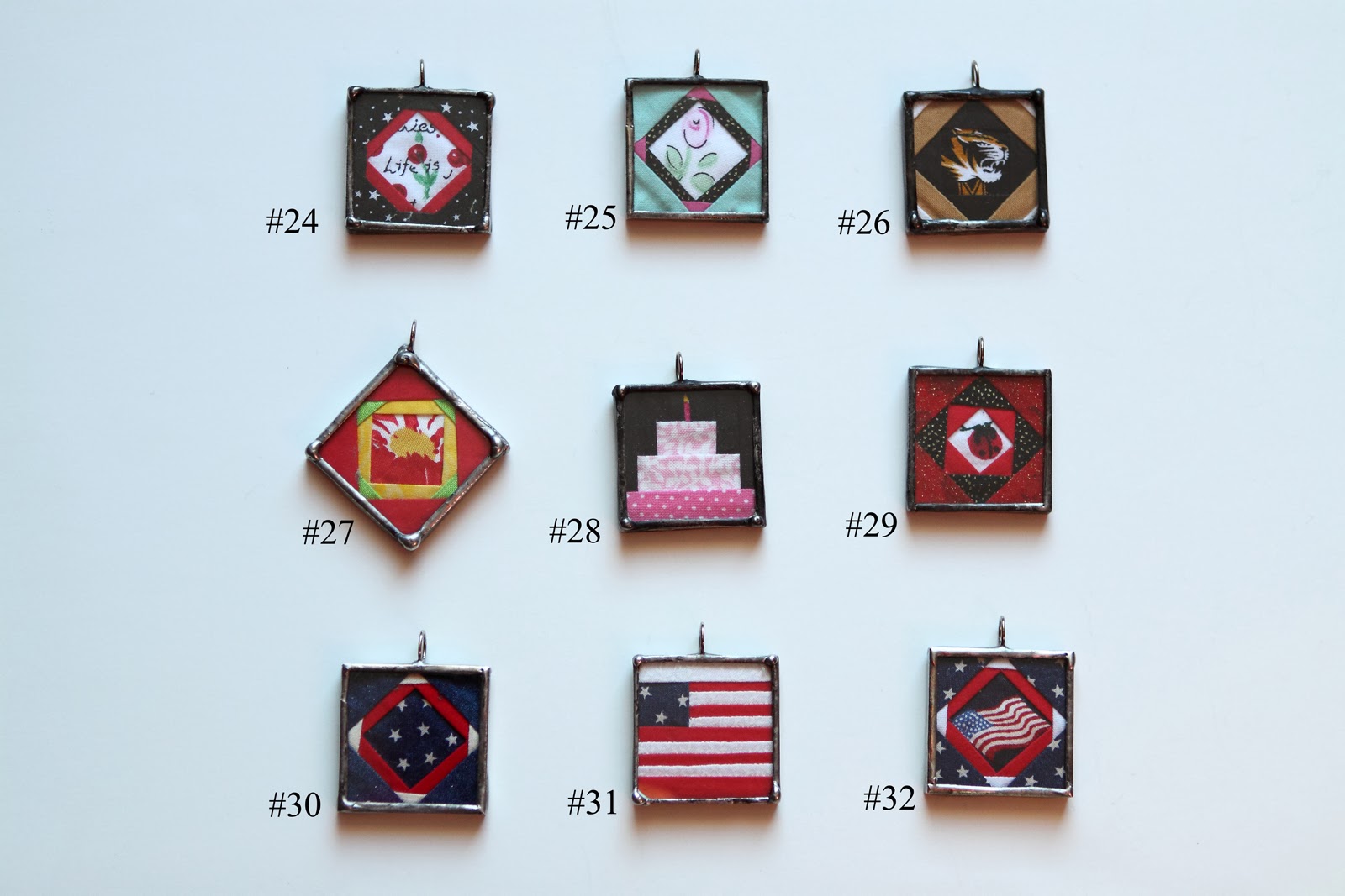 Osage Bluff Quilter Quilt Charms for Sale!!!